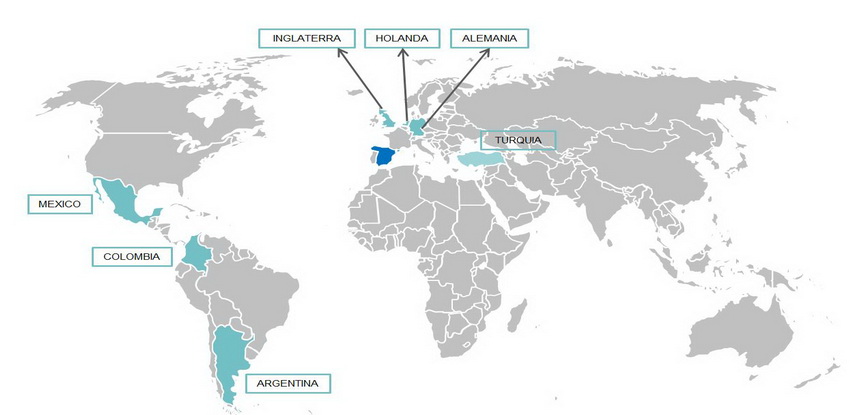 mapa internacional p